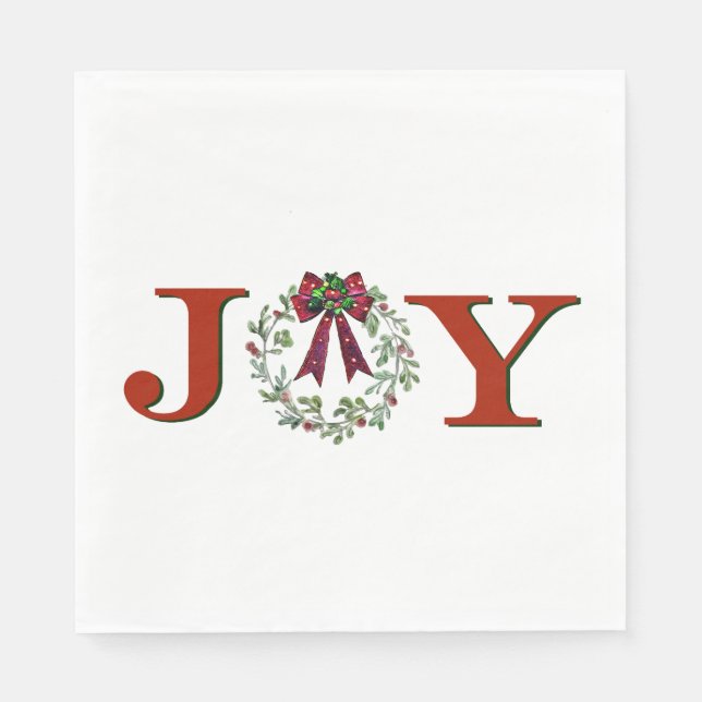 Servilleta De Papel Alegría con corona (Anverso)