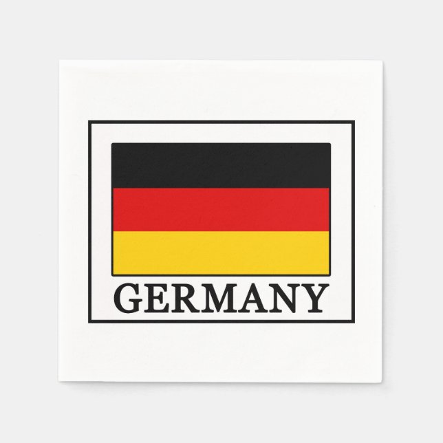 Servilleta De Papel Alemania (Anverso)