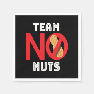 Servilleta De Papel Alergia a las nueces del equipo no