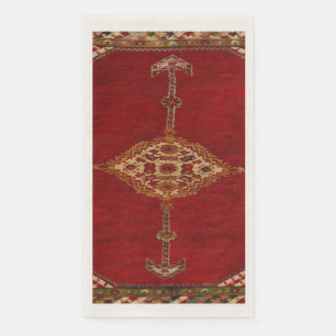 Servilleta De Papel alfombra persa -diseño atrevido