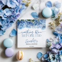 Algo Azul Antes de Hacerlo Novia Hortensia Azul