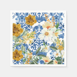 Servilleta De Papel Algo azul Bienvenida a la despedida de soltera azu