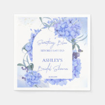 Algo azul elegante para el baby shower