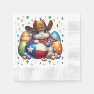 Servilleta De Papel Alguacil del conejito de Pascua en Texas/Suroeste