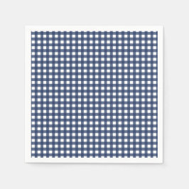 Servilleta De Papel Algún conejo es uno cumpleaños azul Gingham