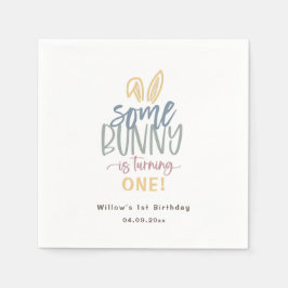 Servilleta De Papel Algunos Bunthday Party