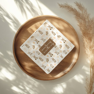 Servilleta De Papel Algunos conejitos están en camino hacia la neutral