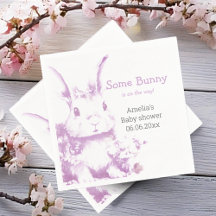 Algunos conejitos vienen de Baby Shower