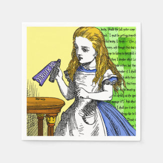 Servilleta De Papel Alicia en el país de las maravillas