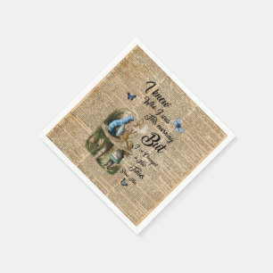 Servilleta De Papel Alicia en el país de las maravillas cita el arte 