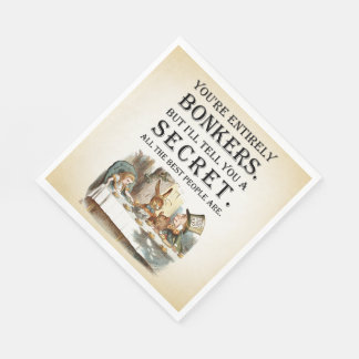 Servilleta De Papel Alicia En El País De Las Maravillas - Fiesta Del T