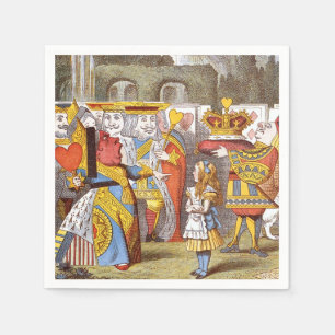 Servilleta De Papel Alicia en el patio 2 de la reina