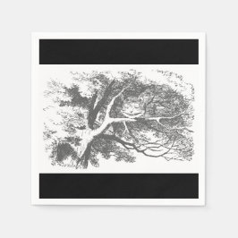 Servilleta De Papel Alicia en las servilletas de papel para gato en el