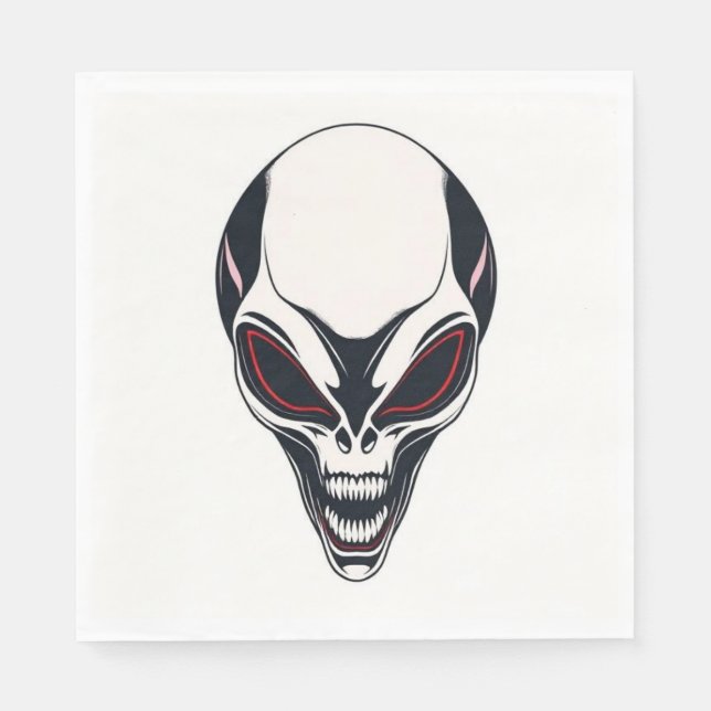 Servilleta De Papel Alien (Anverso)