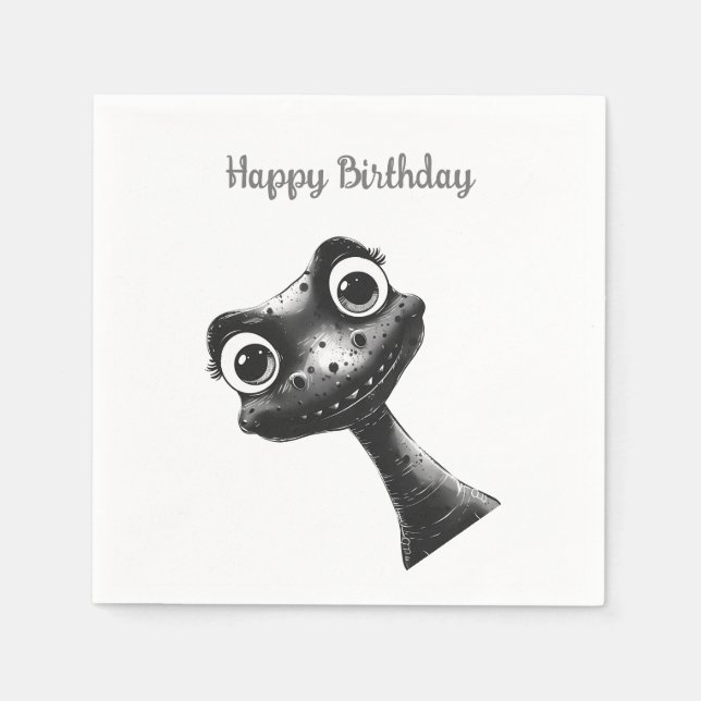 Servilleta De Papel Alien Encounter Napkins (Anverso)