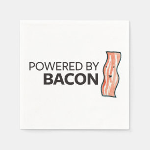 Servilleta De Papel Alimentado por Bacon