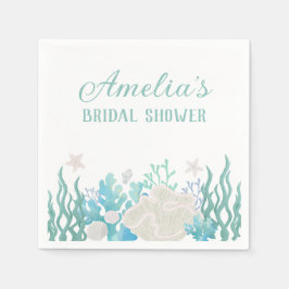 Servilleta De Papel All I Sea Beach Ocean Bridal Shower