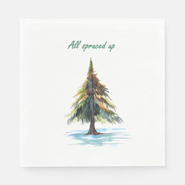 Servilleta De Papel All spruced up (Anverso)