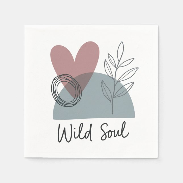 Servilleta De Papel Alma salvaje (Anverso)