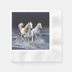 Servilleta De Papel Almohada de caballos corriendo