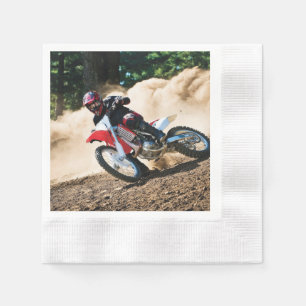 Servilleta De Papel almohada de motocrossista