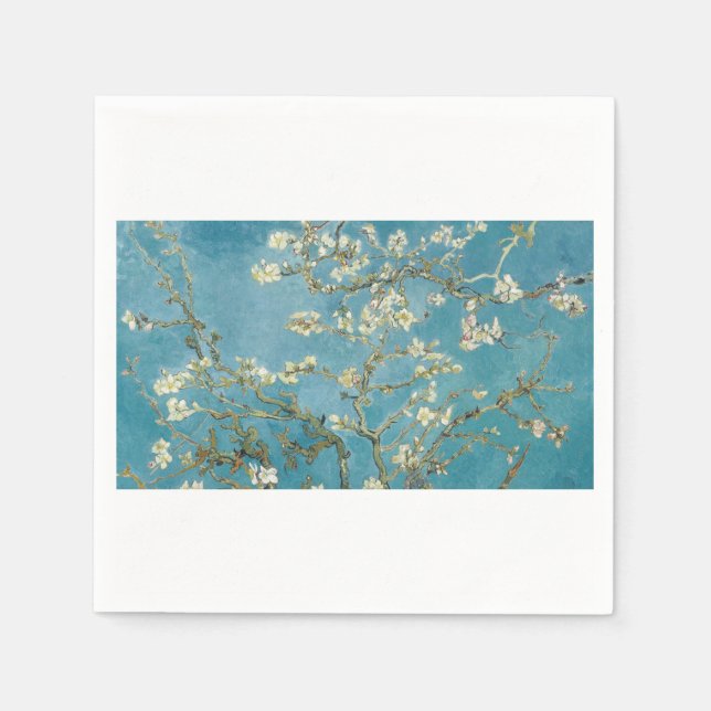 Servilleta De Papel Almond Blossom by Vincent van Gogh (Anverso)