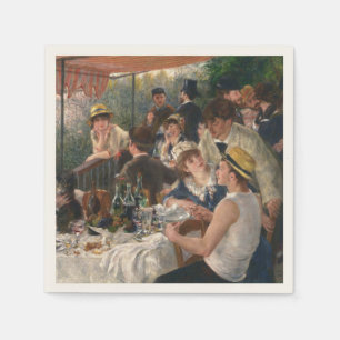 Servilleta De Papel Almuerzo del Partido de Remo - Auguste Renoir
