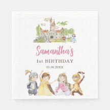 Almuerzo estándar de cumpleaños Princess and Knigh