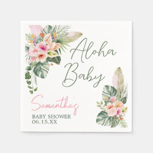 Servilleta De Papel Aloha Baby Shower
