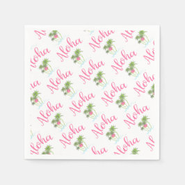 Servilleta De Papel Aloha-Beaches Guay Fiesta de estilo hawaiano