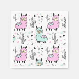 Servilleta De Papel Alpaca/Llama