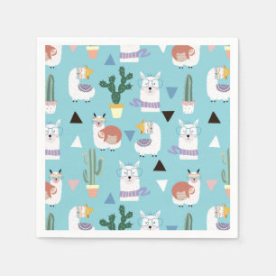 Servilleta De Papel Alpaca/Llama