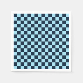 Servilleta De Papel Alpine ice checkerboard pattern