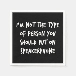 Servilleta De Papel Altavoz