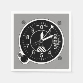 Servilleta De Papel Altímetro de aeronaves