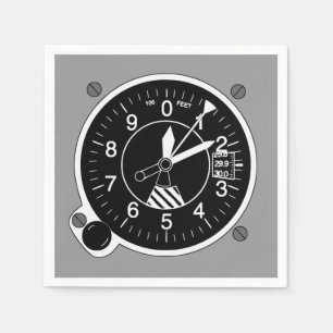 Servilleta De Papel Altímetro de aeronaves