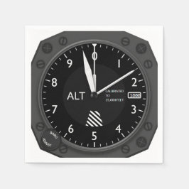 Servilleta De Papel Altímetro de aeronaves