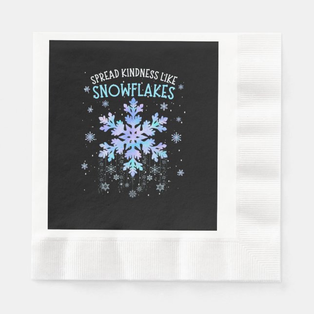 Servilleta De Papel Amabilidad extendida como profesor de Navidades de (Anverso)