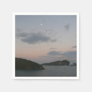 Servilleta De Papel Amanecer en St. Thomas III Islas Vírgenes Estadoun