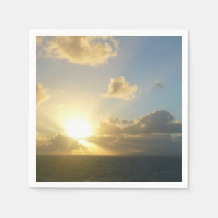 Servilleta De Papel Amanecer sobre San Juan II Puerto Rico