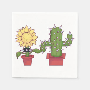 Servilleta De Papel Amantes de las plantas