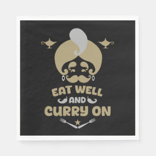 Servilleta De Papel Amantes del curry indio