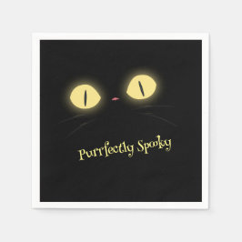 Servilleta De Papel Amantes del gato con un espanto