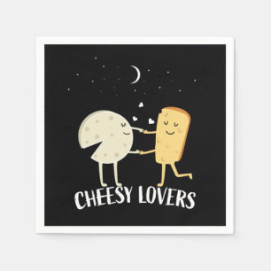 Servilleta De Papel Amantes del queso francés 