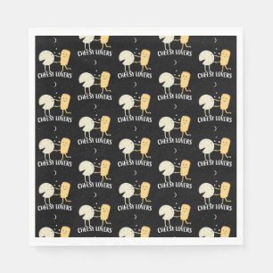 Servilleta De Papel Amantes Del Queso Y Conocidos