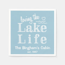 Amar la vida en el lago personalizado