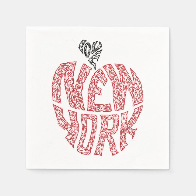 SERVILLETA DE PAPEL AMAR NUEVA YORK (Anverso)