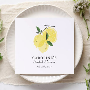 Servilleta de papel amarillo limón Main Squeeze