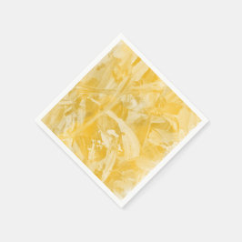Servilleta De Papel Amarillo texturado