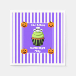 Servilleta De Papel Amarrado Fiesta nocturno cumpleaños - noche de Hal